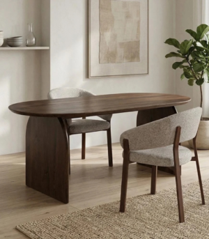 Lumina Oval Acacia Dining Table 1 Lumina Oval Acacia Dining Table - image 1