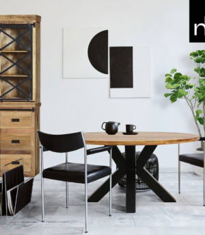 Vesper Solid Acacia Circular Table - image 1