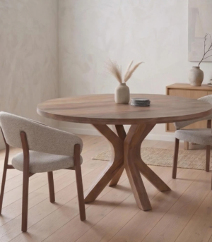 Luxe Acacia Circular Banquet Table 1 Luxe Acacia Circular Banquet Table - image 1