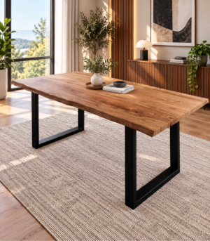Timeless Sheesham Live Edge Table - image 1