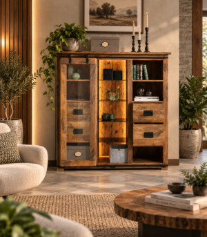 Heritage Timber Storage Cabinet 1 Heritage Timber Storage Cabinet - image 1