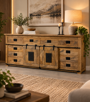 Heritage Lacquered Credenza 1 Heritage Lacquered Credenza - image 1