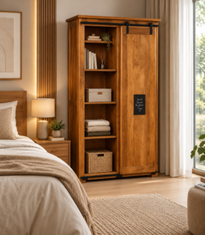 Verdant Acacia Sliding Cabinet 1 Verdant Acacia Sliding Cabinet - image 1