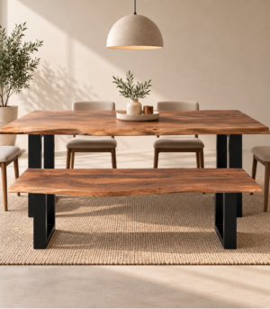 Essence Acacia Dining Bench 1 Essence Acacia Dining Bench - image 1