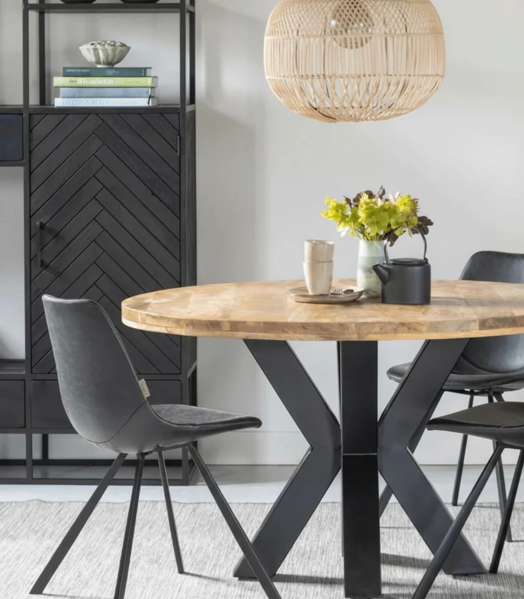 Vesper Solid Acacia Circular Table - image 2