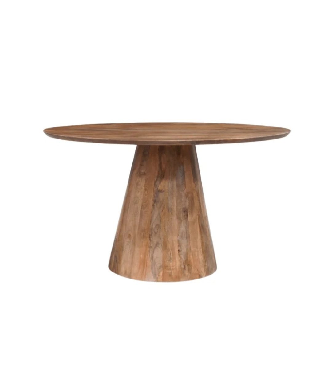 Heritage Acacia Trumpet Base Circular Table - image 2