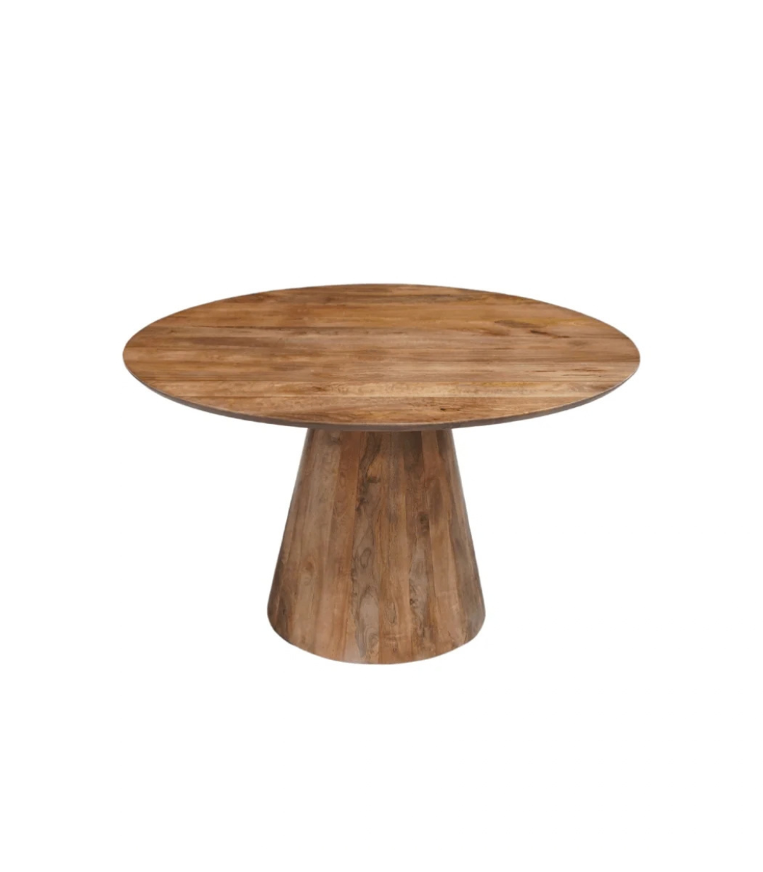 Heritage Acacia Trumpet Base Circular Table - image 3