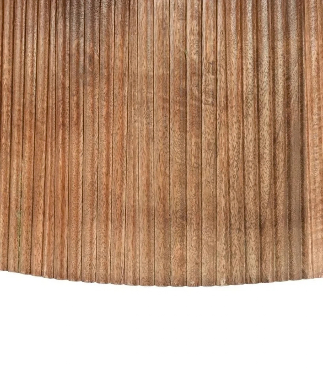 Acacia Pedestal Round Dining Table - image 4