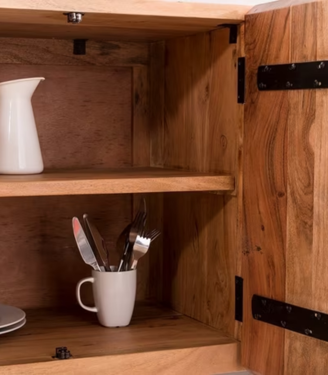 Signature Platinum Acacia Storage Cabinet - image 4