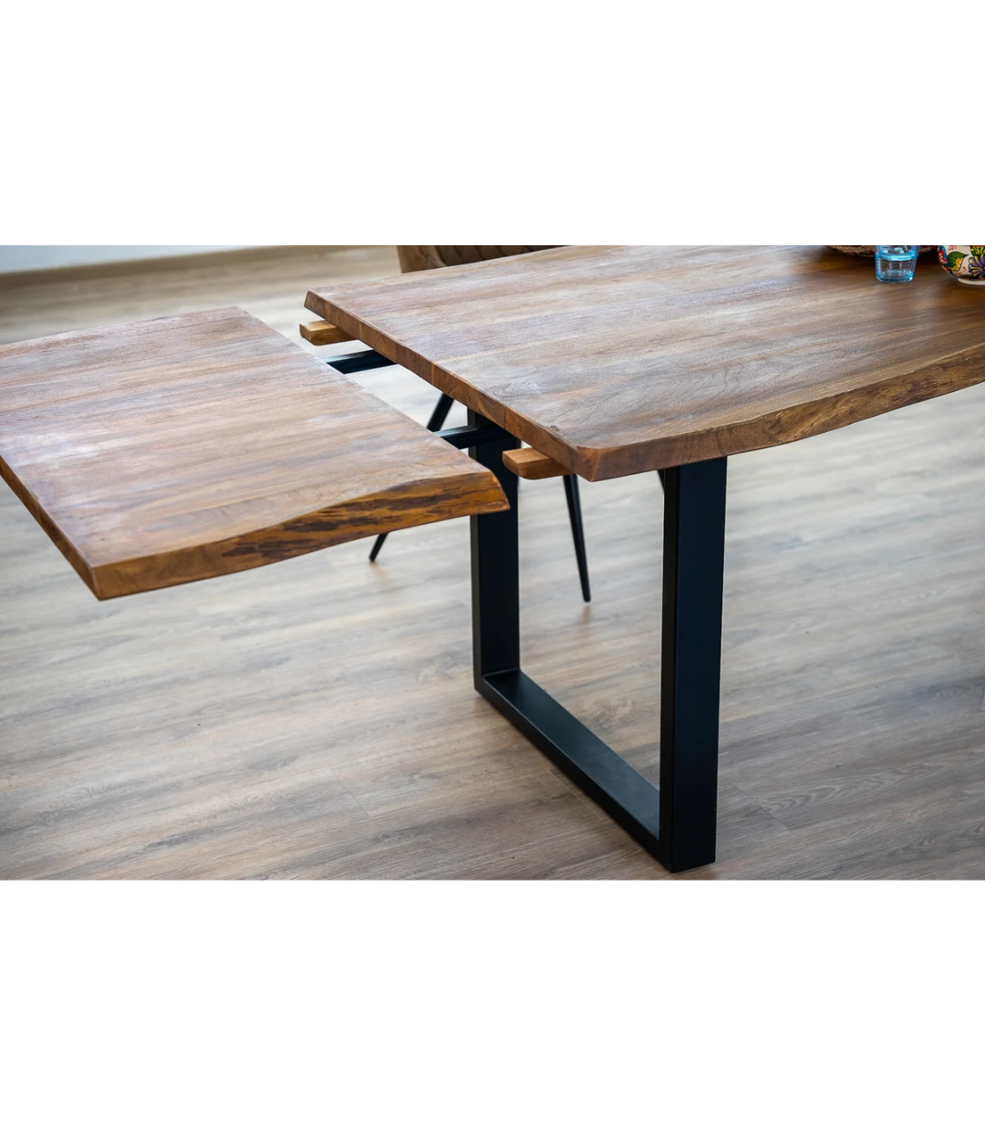 Nougat Acacia Live Edge Extension Table - image 4