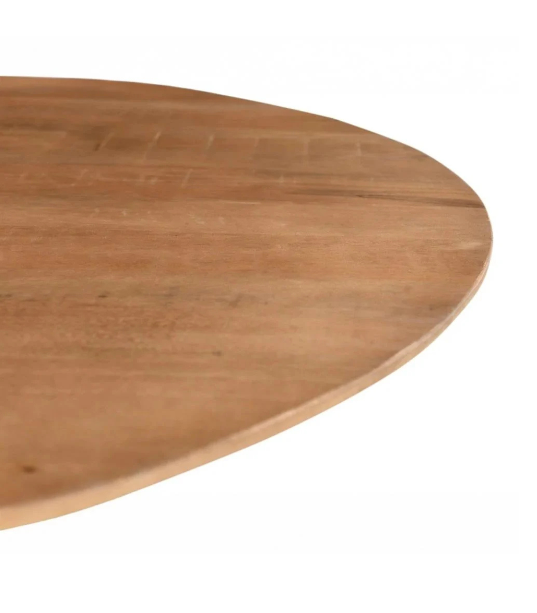 Acacia Pedestal Round Dining Table - image 5